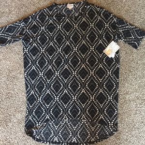 LuLaRoe Black & White Diamond Pattern xs